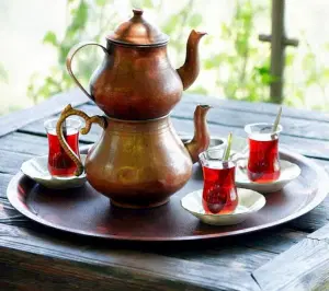 turkish-tea-caydanlik